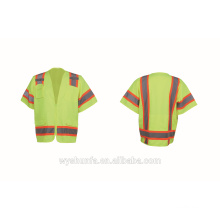 Haute visibilité 100% Polyester Tricot Reflective Safety Vest